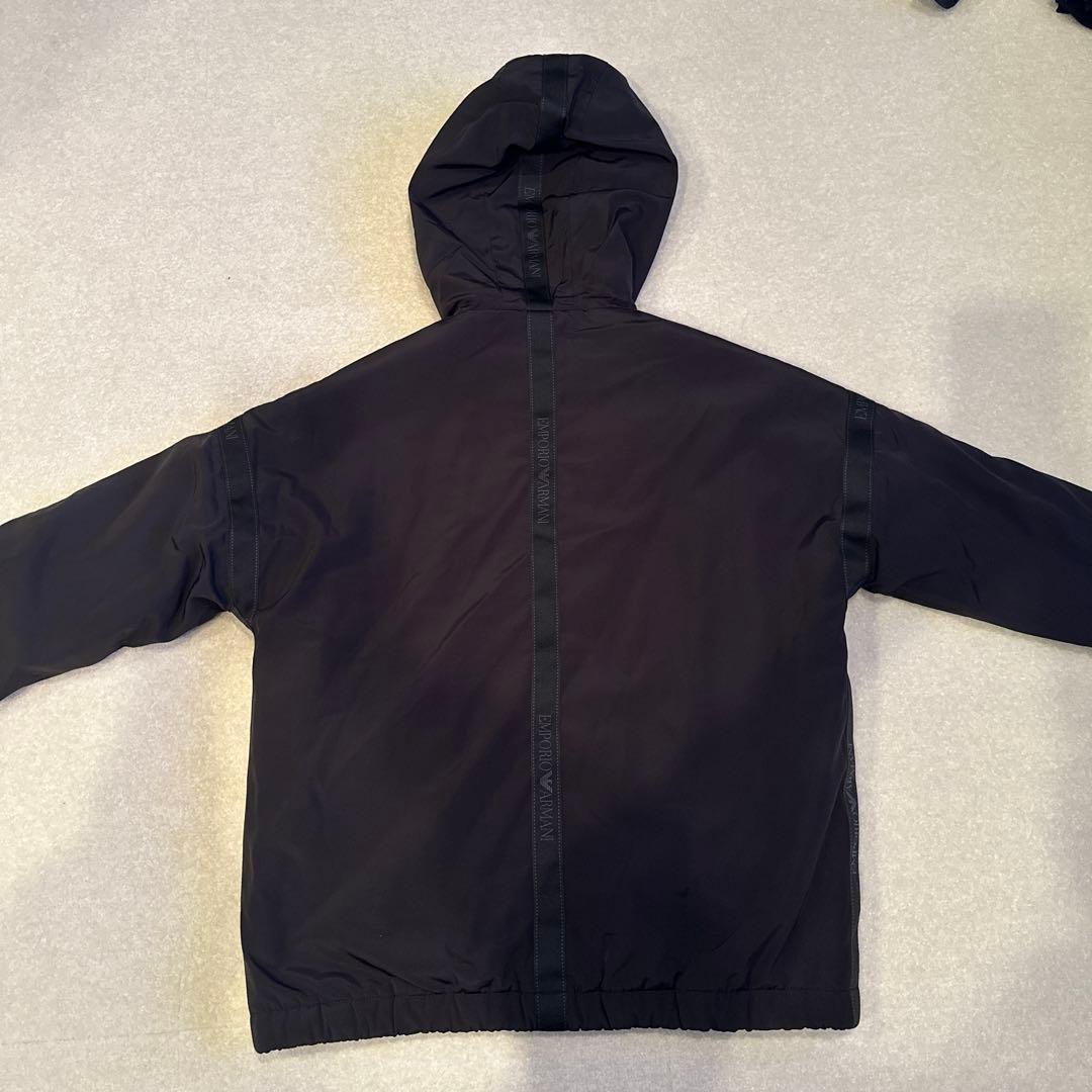 美品　ARMANI エンポリオアルマーニ　ジャンパー170 黒 ブルゾン 16A