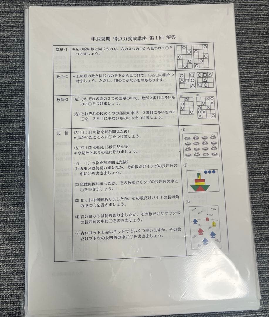 桐杏学園 夏季講習 得点力養成講座 全8回