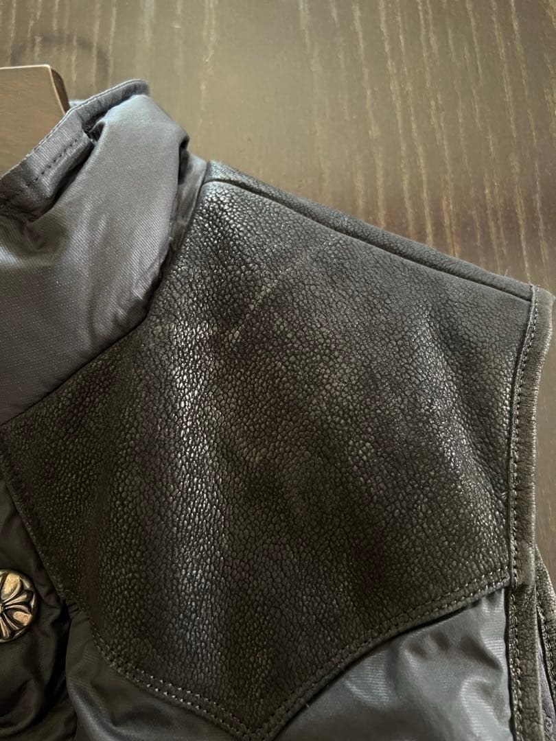 CHROME HEARTS PUFFY WSTRN クロムハーツ　ダウンベスト