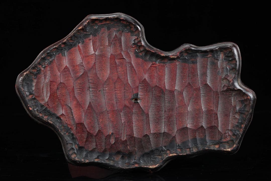 佐渡 五色石 885g 箱付 台座付 水石 鑑賞石 原石 天然石 自然石 飾石