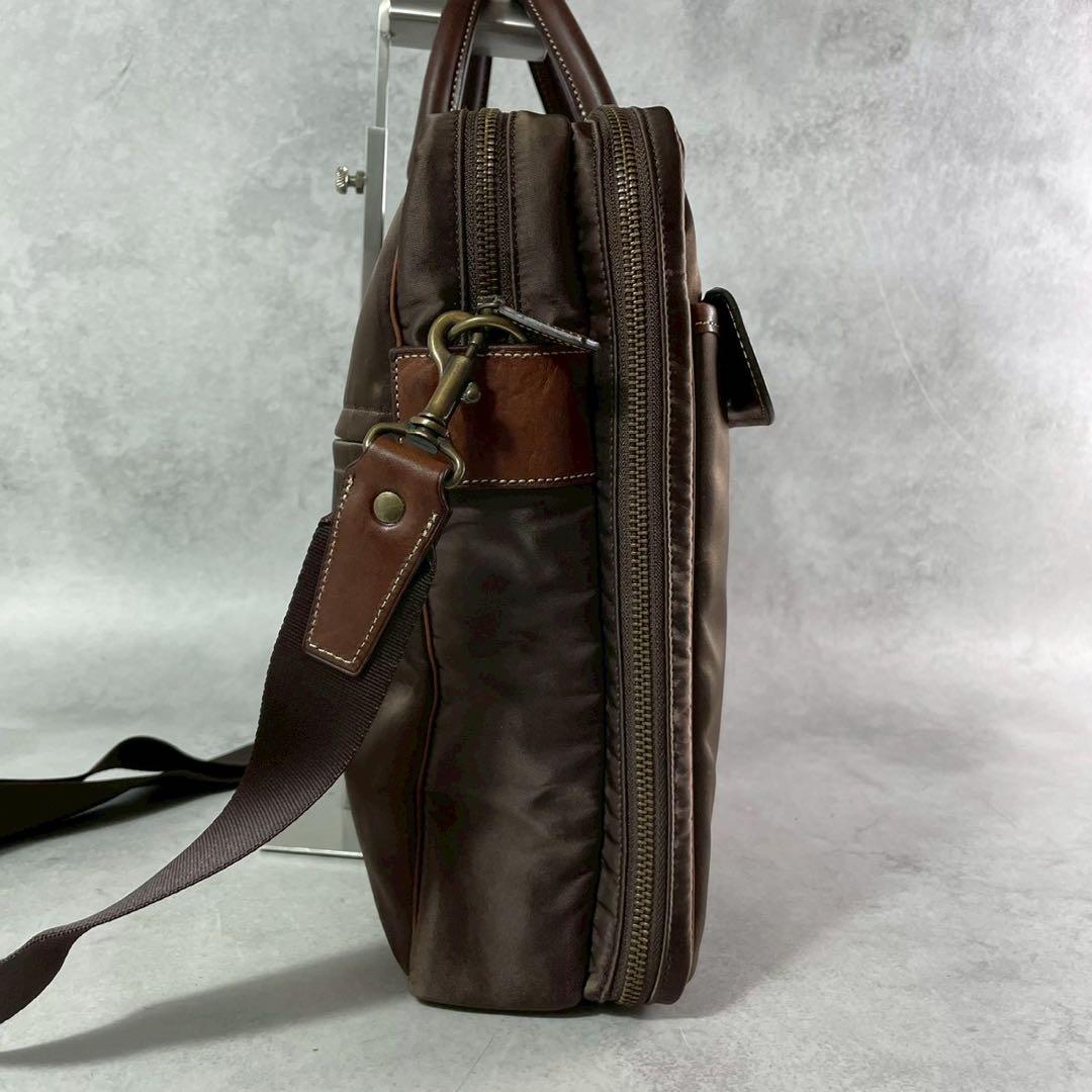 PORTER ビジネスバッグ ブラウン