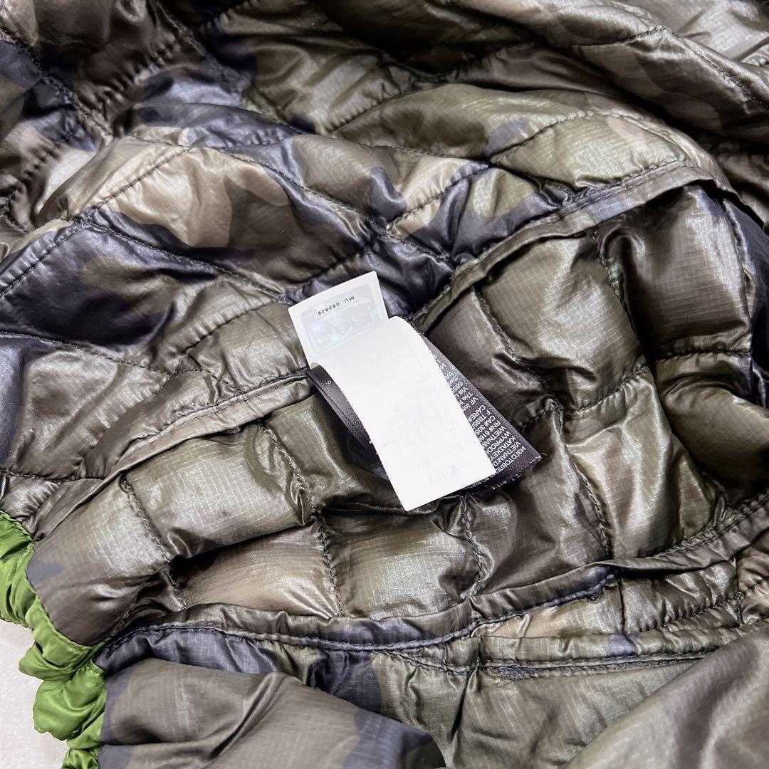 【廃盤】the north face down jacket green