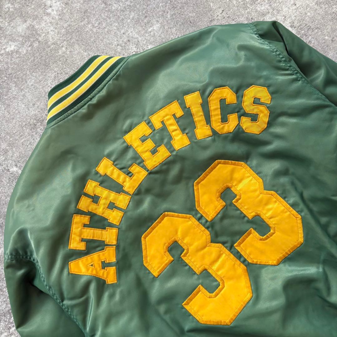 【STARTER】 OAKLAND ATHLETICS スタジャン ワッペン刺繍