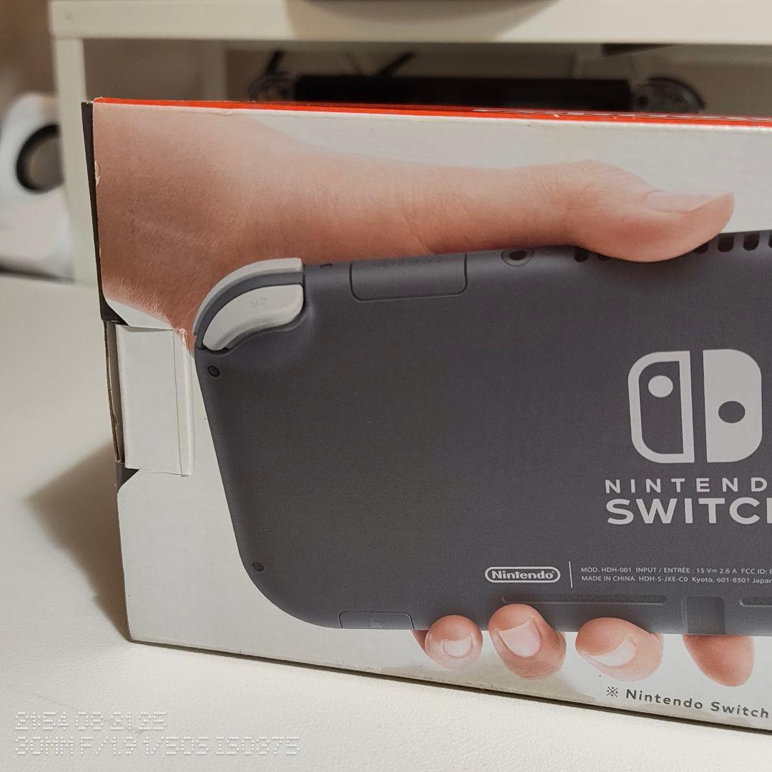 Nintendo Switch Lite グレー 本体 箱あり