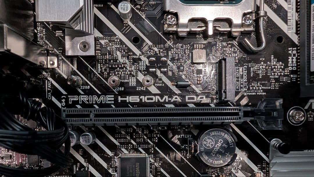 【ストレージ無し】ドスパラPC　i5-12400 メモリ16GB（8GB×２）