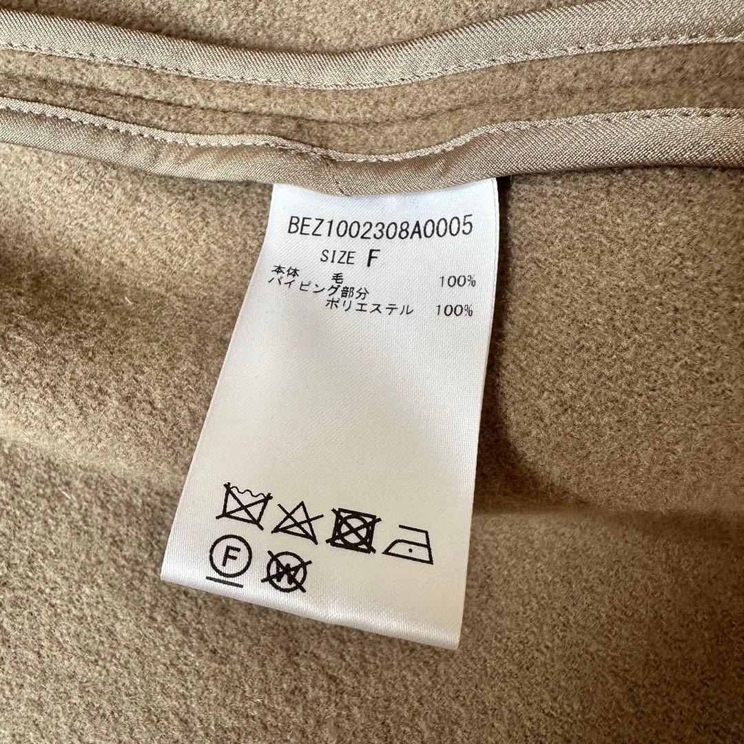 【ダリアページ】　BEARDSLEYウールポンチョコート