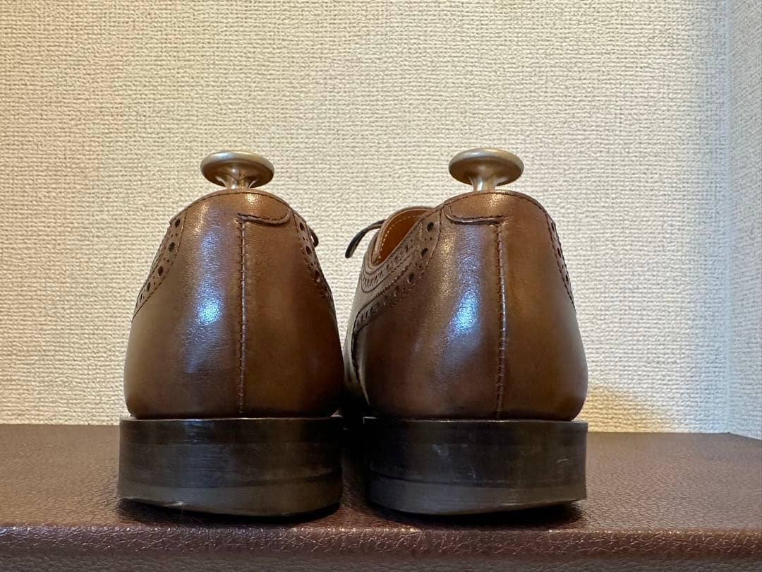 【SHETLAND FOX】コベントリー（セミブローグ/ブラウン）オーダー品