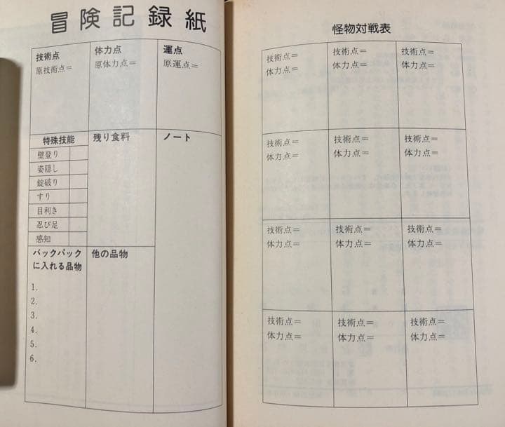 真夜中の盗賊　アドベンチャーゲームブック