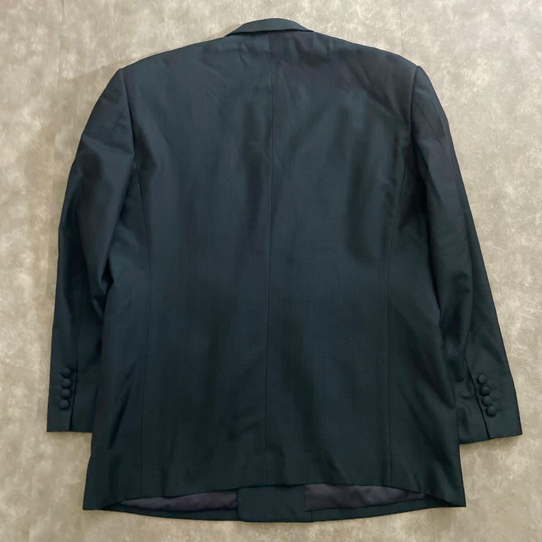 極上 シルク混 ダブルブレストスーツ × Saint Laurentネクタイ