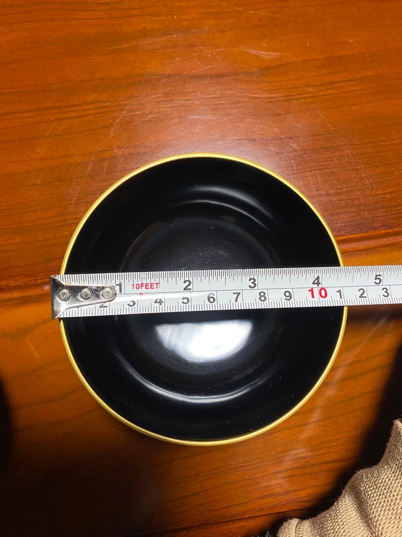 (休日限定価格)輪島塗　漆器 椀 10個セット 黒赤 金色装飾