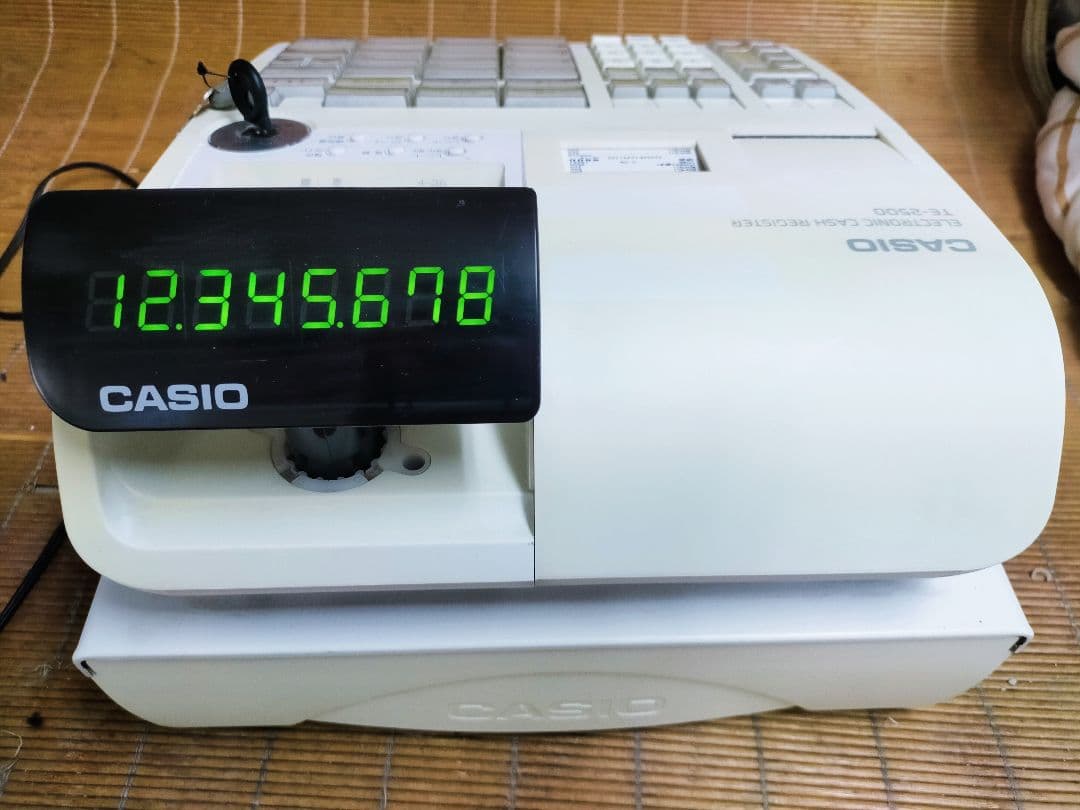 カシオレジスター　TE-2500　15部門　525200