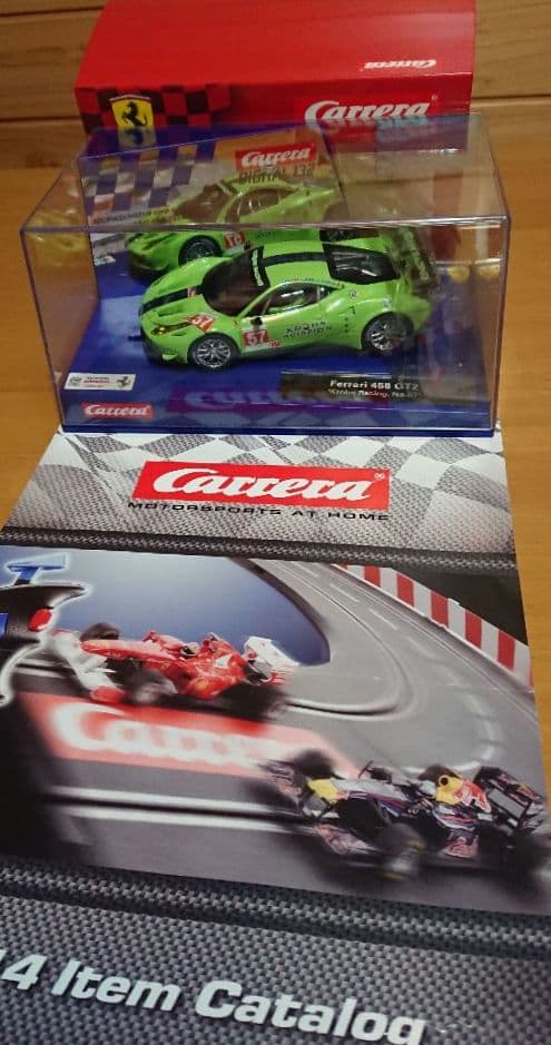 カレラ1/32フェラーリ458イタリアGT2 KROHN RACING 未使用品