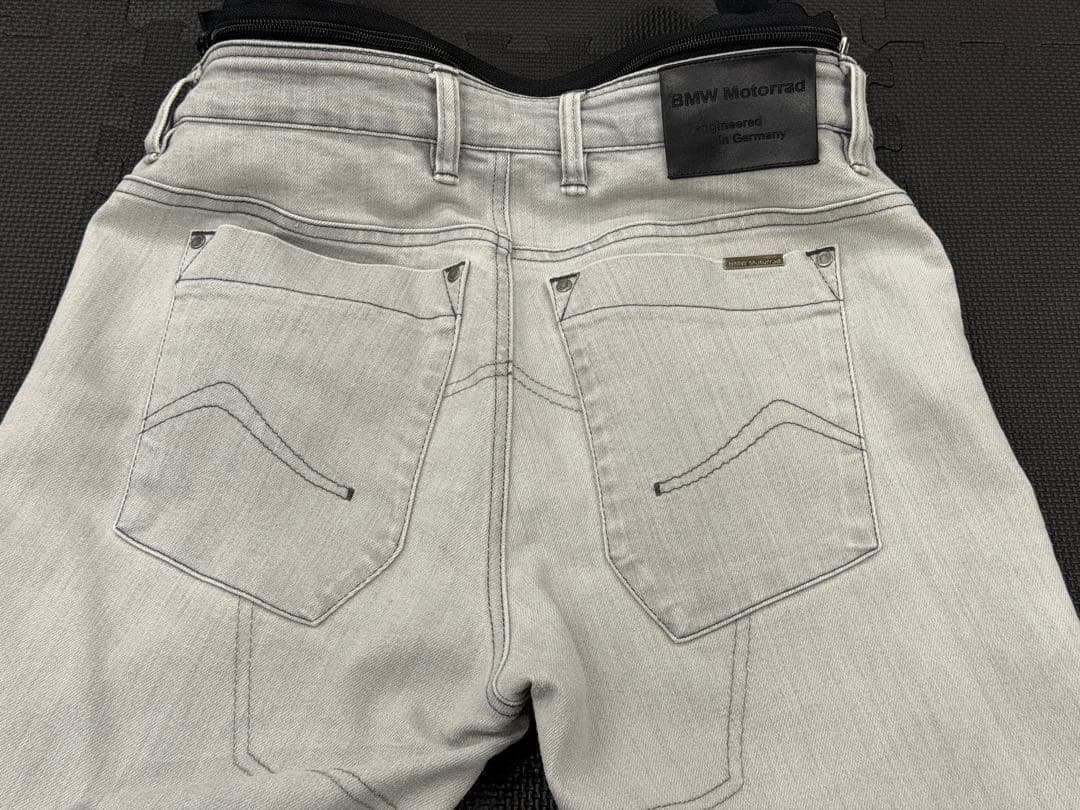 値下依頼対応済BMW Motorradファイブポケットパンツ　グレー　31/34
