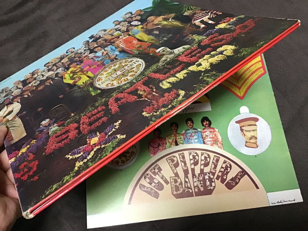 極美LP‼️フランス盤アップル『ビートルズ　サージェント・ペッパーズ』1974年