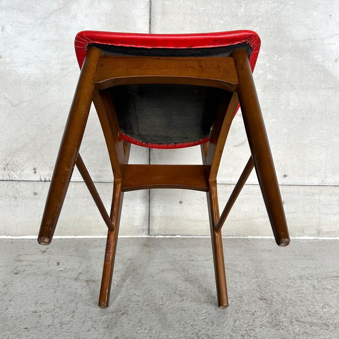 ★1960年代★ 昭和レトロ ダイニングチェア ミッドセンチュリー 木製椅子①