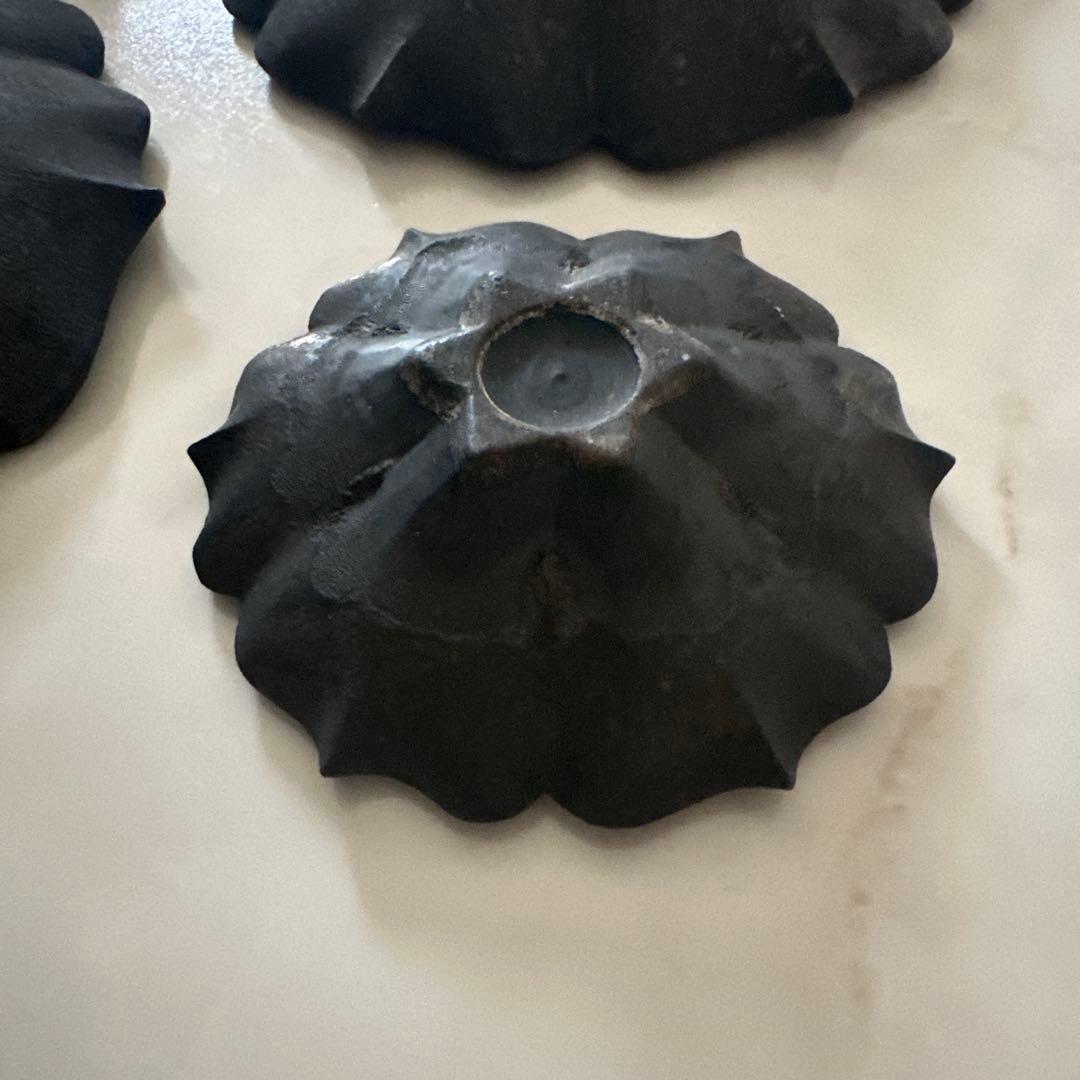 伊藤剛俊　　花型皿 5点