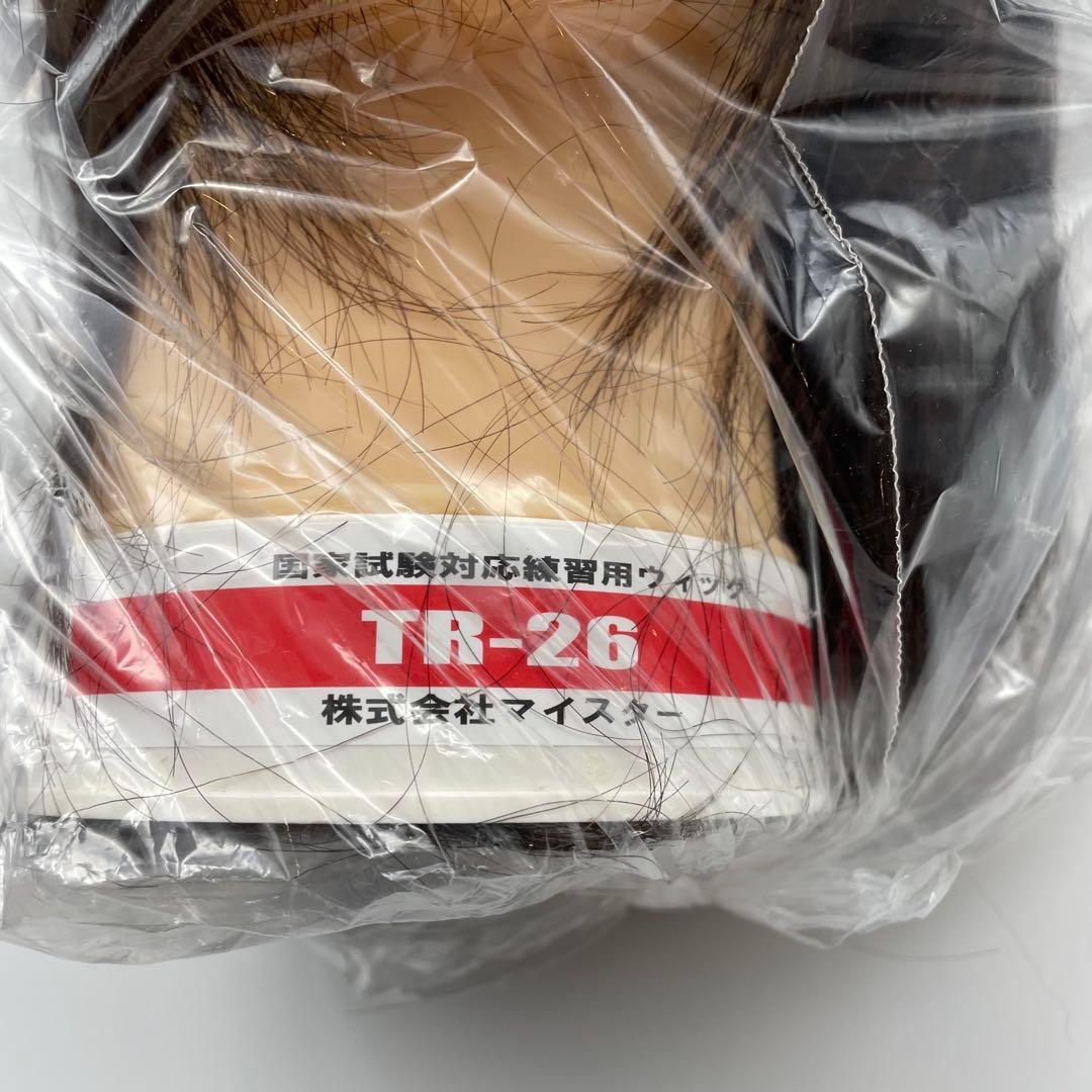 カットウィッグ　カットマネキン　国家試験用　練習用　マイスター　新品未使用