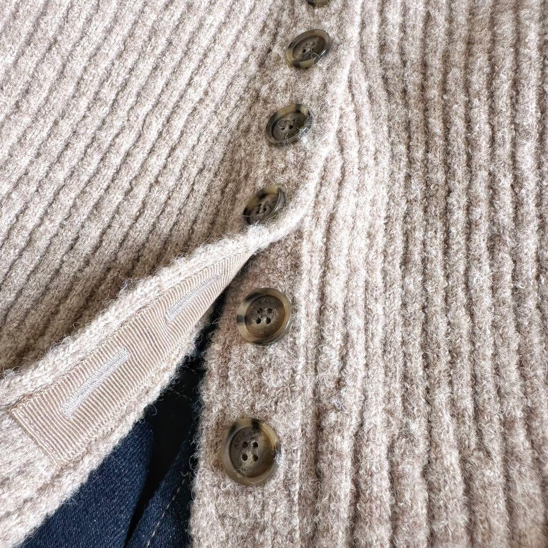 美品▲AKIRANAKA×STUNNING LURE//アルパカ混カーディガン