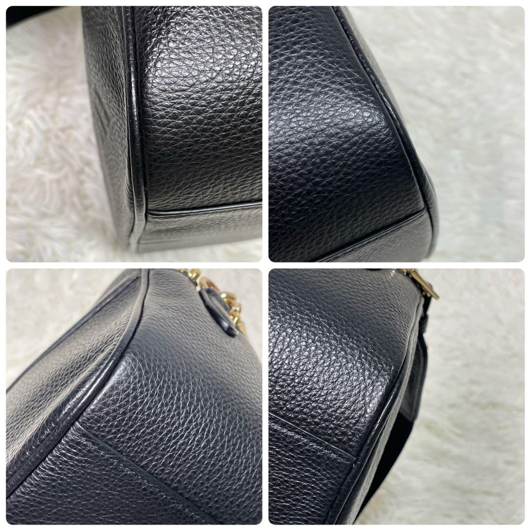 美品 COACH コーチ F75818 ホースアンドキャリッジ ショルダーバッグ