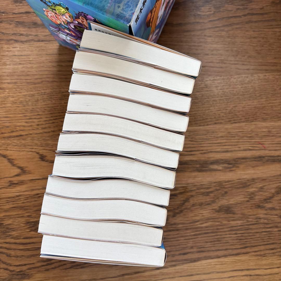 ジョジョの奇妙な冒険 第1・2・4・5・6部全巻セット ボックス付き