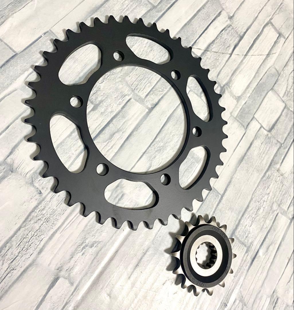 NINJA250 400 スプロケ 520-14T / 41T リア フロント