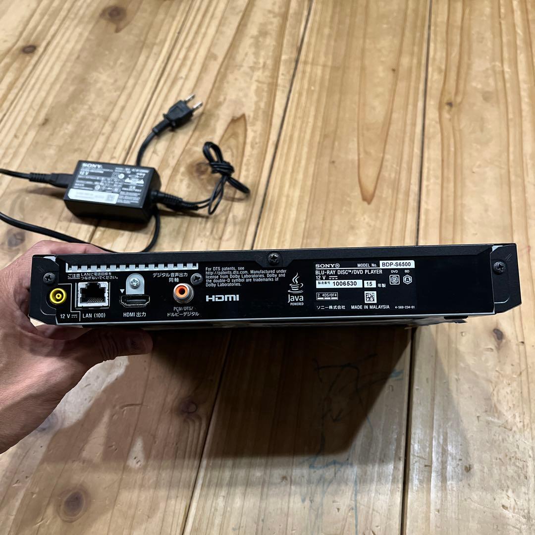値下げ SONY ブルーレイDVD BDP-S6500 black