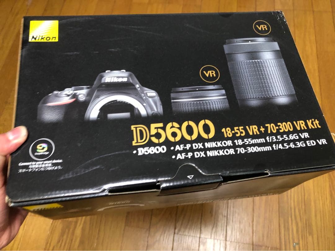 Nikon D5600 ダブルズームキット+単焦点レンズ+広角レンズetc