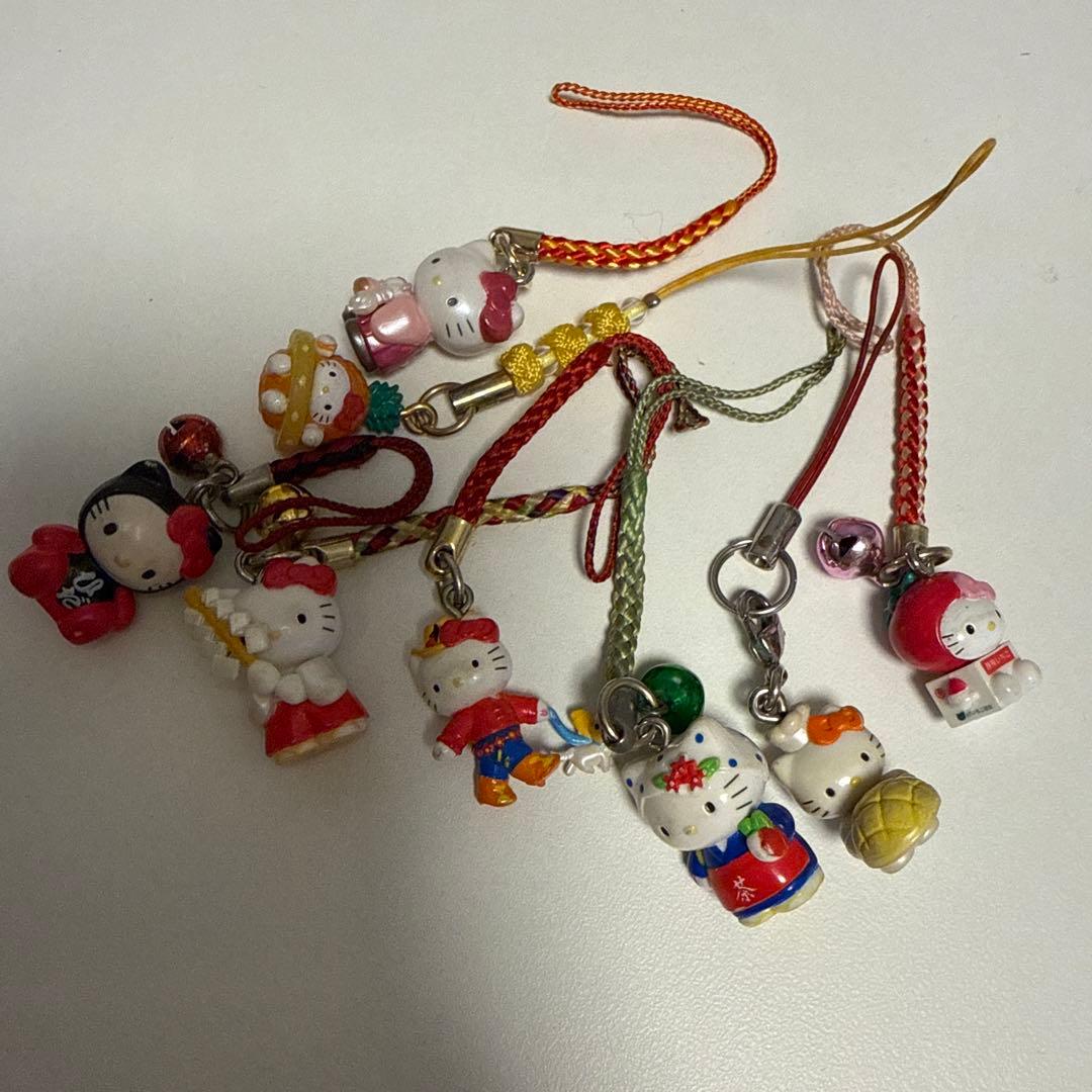 ハローキティ　キーホルダー　根付け　まとめ売り