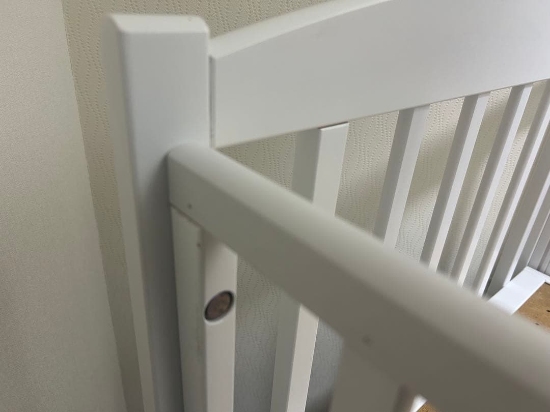 カトージ　ベビーベット　ハイタイプベット　ツーオープン　ホワイト